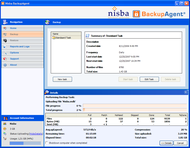 Nisba BackupAgent 7.000mb data storage subscription[12 months] screenshot